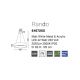 Pendule, Lustre suspendate - Lustra moderna suspendata LED 3000K 60cm RANDO alb