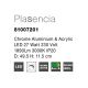 Lustre aplicate - Lustra LED aplicata design modern Plasencia