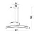 Candelabre, Lustre - Lustra LED suspendata design modern Seville