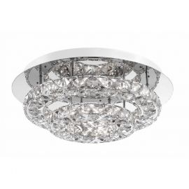 Lustre aplicate - Lustra LED aplicata cristal K9 Quentin 40cm