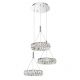 Lustra cu 3 pendule LED design modern Corona