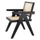 Scaune - Scaun design vintage Aristide, negru