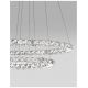 Candelabre, Lustre - Lustra LED ovala cristal Celine 66x44cm