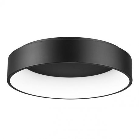 Plafoniere - Lustra moderna aplicata LED 3000K 60cm RANDO negru