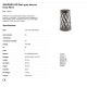 Stalpi - Mini stalp LED de exterior design modern ambiental IP65 SHADOW 45cm