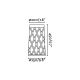 Stalpi - Mini stalp LED de exterior design modern ambiental IP65 SHADOW 45cm