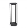 Stalp LED solar iluminat exterior cu senzor de miscare IP54 SAURA