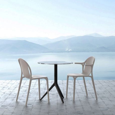Scaune - Set de 4 Scaune de exterior / interior design modern premium BROOKLYN CHAIR