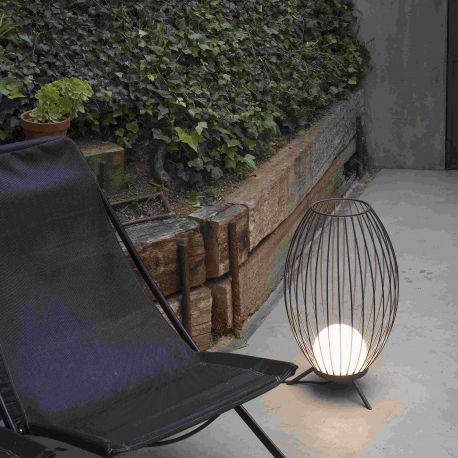 Lampi decorative si solare - Lampa de podea LED iluminat exterior decorativ IP65 CAGE