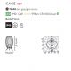 Lampi decorative si solare - Lampa de podea LED iluminat exterior decorativ IP65 CAGE