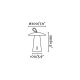 Lampi decorative si solare - Lampa LED portabila iluminat exterior decorativ IP54 TASK