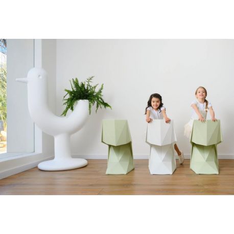 Articole pentru copii - Set de 4 Scaune copii ultra-moderne de exterior / interior design premium VOXEL MINI CHAIR