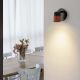 Aplice cu Spot - Aplica cu spot directionabil design minimalist COCO neagru/teracota