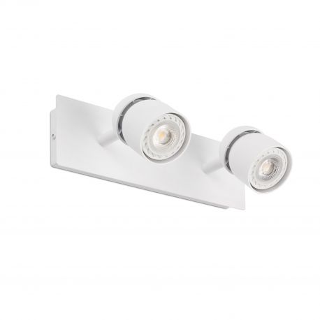 Aplice cu Spot - Aplica cu 2 spoturi directionabile design minimalist COCO alba