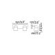 Aplice cu Spot - Aplica cu 2 spoturi directionabile design minimalist COCO alba
