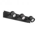 Aplica cu 3 spoturi directionabile design minimalist COCO neagra