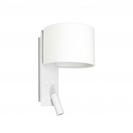 Aplica moderna cu reader LED FOLD White