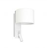 Aplica moderna cu reader LED FOLD White
