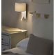 Aplice, corpuri de iluminat pentru pereti - Aplica moderna cu reader LED FOLD White