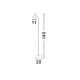 Lampadare - Lampadar design modern minimalist Garrie alb