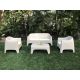 Fotolii - Set de 4 Scaune moderne de exterior / interior design premium SOLID LOUNGE CHAIR