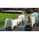 Fotolii - Set de 4 Scaune moderne de exterior / interior design premium SOLID LOUNGE CHAIR