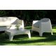 Fotolii - Set de 4 Scaune moderne de exterior / interior design premium SOLID LOUNGE CHAIR