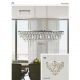 Candelabre, Lustre - Lustra eleganta design modern Michelle 5L