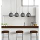 Pendule, Lustre suspendate - Lustra design modern cu 4 pendule fumurii AMSTERDAM