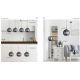 Lampadare - Lampadar design modern cu abajur fumuriu AMSTERDAM