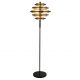 Lampadare - Lampadar LED, Lampa de podea moderna Hive Black/gold