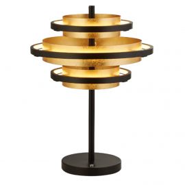 Veioze - Veioza LED, Lampa de masa moderna Hive Black/gold