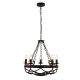 Candelabre, Lustre - Candelabru design rustic Cartwheel III - 5lt