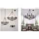 Candelabre, Lustre - Candelabru design rustic Cartwheel III - 5lt
