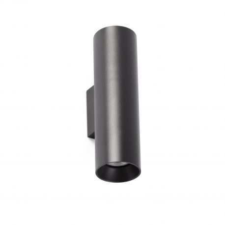 Aplice, corpuri de iluminat pentru pereti - Aplica perete ambientala design modern STAN 2L neagra