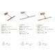 Aplice oglinda, tablou - Aplica LED pentru oglinda tablou MAGRITTE-1 LED Old gold