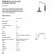 Aplice, corpuri de iluminat pentru pereti - Aplica perete extensibila design modern WHIZZ negru/auriu