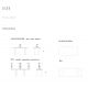 Mese dining - Masa eleganta design LUX Manhattan ceramic 200x100cm
