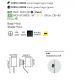 Aplice, corpuri de iluminat pentru pereti - Aplica perete cu reader LED design modern GUADALUPE bej