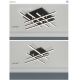 Lustre aplicate - Plafoniera, Lustra LED aplicata design modern Matrix