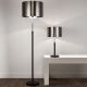 Lampadare - Lampadar, Lampa de podea Black And Chrome