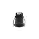 Spoturi tavan fals - Spot LED incastrabil pentru tavan fals BREE negru