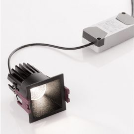 Spoturi tavan fals - Spot LED incastrabil pentru tavan fals BREE negru