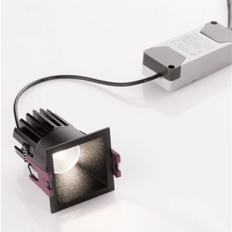 Spoturi tavan fals - Spot LED incastrabil pentru tavan fals BREE negru