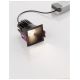 Spoturi tavan fals - Spot LED incastrabil pentru tavan fals BREE negru