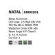 Spoturi tavan fals - Spot LED incastrabil ideal pentru iluminat scara sau hol Natal argintiu