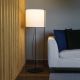 Lampadare - Lampa podea / Lampadar modern design elegant DRUM bej