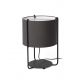 Veioze - Lampa masa / Veioza moderna design elegant DRUM gri antracit