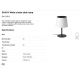 Veioze - Lampa de masa / Veioza moderna design elegant SAVOY alba