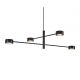 Candelabre, Lustre - Lustra LED cu 4 brate design nordic Clyde